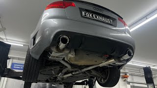 Audi A4 B7 DTM Edition with FOX Exhaust System [upl. by Terchie555]