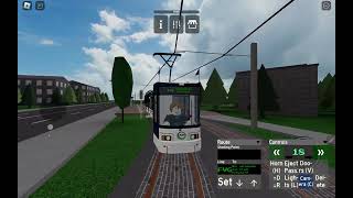 Tram and Bus Simulator Roblox [upl. by Nesto705]