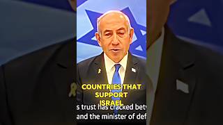 Countries that support Israel shorts video viralreels [upl. by Eanwahs379]