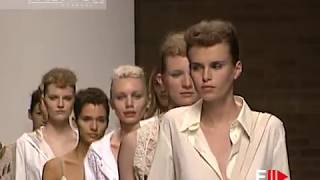 LAURA BIAGIOTTI ROMA Spring Summer 2003 Milan  Fashion Channel [upl. by Aicul61]