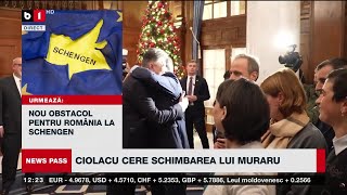 NEWS PASSGEOANĂ KOVESI BOC ÎN TOPUL ÎNCREDERIISUEDIA SE OPUNE ADERĂRII ROMÂNIEI LA SCHENGEN P13 [upl. by Eidderf]