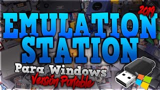 Emulation Station para Windows  Portable  Alternativa a Batocera [upl. by Salomi335]