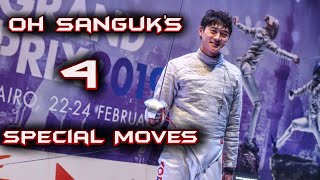 Oh Sanguks 4 Special Sabre Moves [upl. by Ymaral]