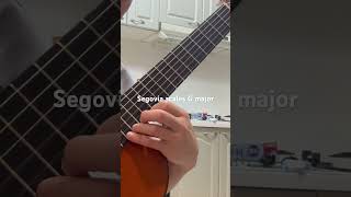 Segovia scales G major guitar [upl. by Romilly]