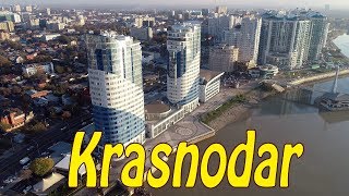 Krasnodar Russia 4K City  People Sights [upl. by Burd]