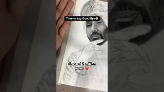 🥲✨Kis kis ka haal same hai😂♥️✨ shortsart art artistlife drawing pencilsketch trending [upl. by Forsta849]