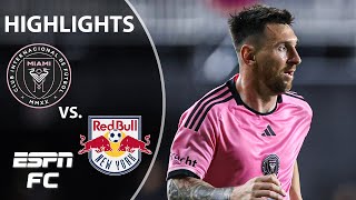 MESSI MAKES HISTORY 🙌 Inter Miami vs New York Red Bulls  MLS Highlights [upl. by Wettam]