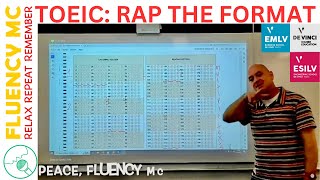 Learn the TOEIC with Rap the Format by Fluency MC [upl. by Milty557]