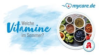 Welche Vitamine im Sommer [upl. by Kcirderfla48]