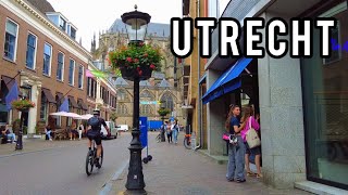 Fabulous Utrecht Netherlands 2023 🇳🇱 Old Dutch City Walking Tour 4K [upl. by Starkey]