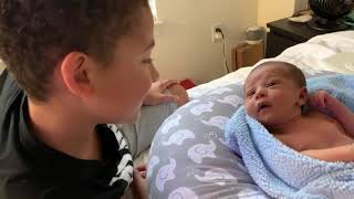 Alert Funny Newborn Baby Hiccuping [upl. by Acenom368]