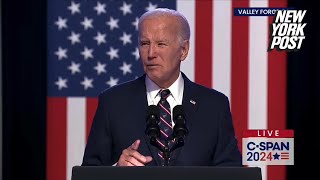 Biden calls Trump ‘loser’ fairytale villain — while likening self to George Washington [upl. by Enyrhtac]