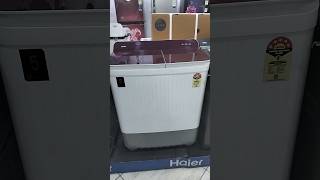 Haier washing machine semi automatic HTW80178 ⚡8 kg haier washingmachine [upl. by Carlos433]