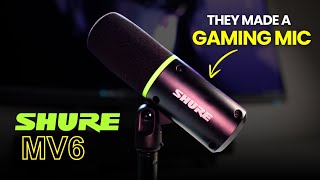 SHURE made a Gaming Mic  Shure MV6 Review  Before You Buy [upl. by Hannala566]