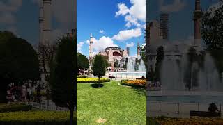 Hagia Sophia travel explore shorts beautiful amazing wow motivation istanbul cool masjid [upl. by Ottie]