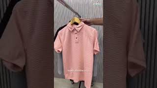 Jacquard Polo Tshirts  mumbaiwholesalemarket wholemarketmumbai wholesaler mumbaimensfashion [upl. by Boleyn]