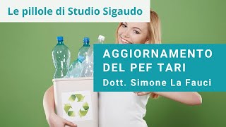 Aggiornamento del PEF TARI [upl. by Avehs]