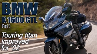 BMW K 1600 GTL goes the extra mile for ultimate touring package [upl. by Aynotahs]