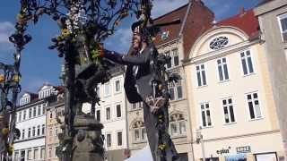 Göttingen University PhD kissing the Gänseliesel [upl. by Hotze]