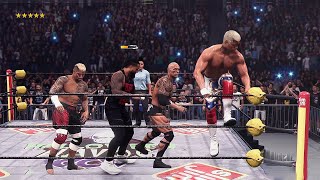 Cody Rohdes vs The Bloodline  Gauntlet Matchwwe2k24 romanreigns codyrhodes [upl. by Kaia]