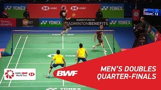 MD  GOHTAN MAS vs BOEMOGENSEN DEN 2  BWF 2018 [upl. by Georgeta]