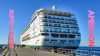 AMBASSADOR AMBITION CRUISE TO DENMARK AND SWEDEN DEPARTING FROM NEWCASTLE AND STOPPING AT DUNDEE [upl. by Aehtrod73]