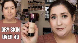 KEVYN AUCOIN ETHEREALIST FOUNDATION  Dry Skin Review amp Wear Test [upl. by Sisxela]