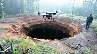 This Drone Entered Mels Hole What Was Captured Terrifies The Whole World [upl. by Nnylodnewg]