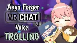 ANYA VOICE TROLLING ON VRCHAT  quot CONFUSION quot [upl. by Enelrihs]