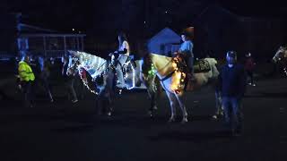 Bardstown Parade Christmas lights on the Horse 🐎🐎🐎 [upl. by Ttebroc408]