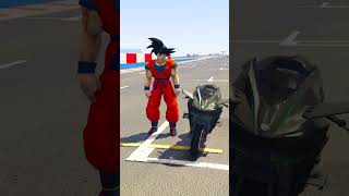 GTA V  NINJA H2R VS ONE WHEEL BIKE IN GTA 5  gta gta5thar shorts viral gta gta5 [upl. by Eivad190]