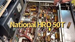 National HRO 50T Receiver  The Vintage Audio Life [upl. by Esinahs]