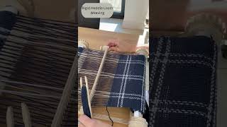 Rigid Heddle Loom Weavingweavingloom scarf handweaving handmade rigidheddleweaving hobby [upl. by Gladi]