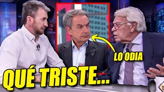 FELIPE GONZÁLEZ INSULTA A ZAPATERO EN EL HORMIGUERO 🤦🏻‍♂️​ quotQUÉ BAJO HA CAIDOquot [upl. by Marina]