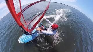 Windsurfing Long Reaches at Emerson Point 032324 [upl. by Weidar]