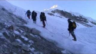 Ascension Montaña Ishinca Cordillera Blanca Peru [upl. by Schargel759]