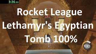 Rocket League Lethamyrs Egyptiantomb  100 in 404333 by ThundaSurge [upl. by Ailimac]