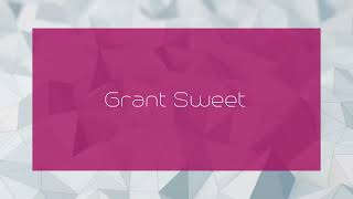 Grant Sweet  appearance [upl. by Sivla]