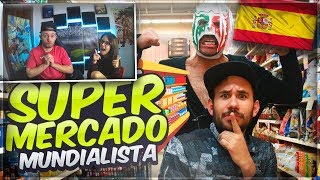 ESPAÑOLES REACCIONAN AL TAG DEL SUPERMERCADO MUNDIALISTA  ESCORPION DORADO [upl. by Estas]