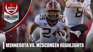 Minnesota Golden Gophers vs Wisconsin Badgers  Full Game Highlights [upl. by Anawat]