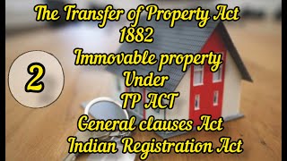 Immovable Property under Transfer of property Act Malayalm lecture [upl. by Suiravad391]