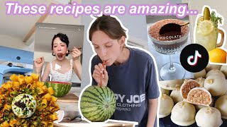 I let Tik Tok choose what I recipes I made for 24 hours [upl. by Orgell]