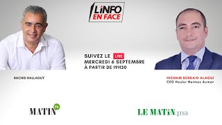 LInfo en Face avec Hicham Bensaid Alaoui [upl. by Lundin]