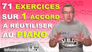 71 exercices sur un seul accord au piano  PDF [upl. by Chapen868]