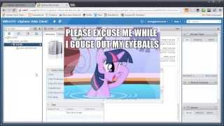 Examining the User Experience in the new vSphere 55 Web Client [upl. by Adena]
