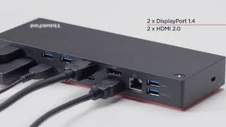 ThinkPad Thunderbolt 3 Workstation Dock Tour [upl. by Giuseppe]