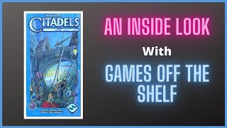 Citadels Including The Dark City Expansion  An Inside Look [upl. by Gessner939]