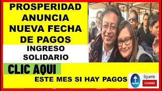 🤑​ATENCION la Directora de prosperidad social anuncia fecha de pago del INGRESO SOLIDARIO ACUMULADOS [upl. by Heisel988]