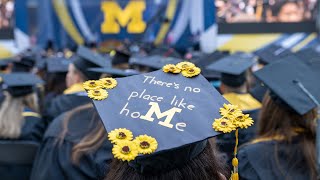 University of Michigan Commencement [upl. by Anelec]