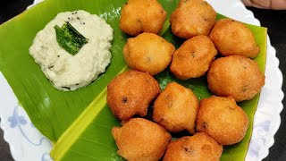 Ulundu bonda recipe in tamil  Chutney in tamil  Evening Snacks in Tamil  Crispy Bonda [upl. by Annasoh]